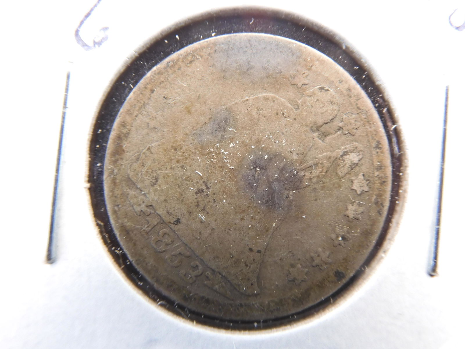 1853 (With Arrows) Seated Dime - Pre-Civil War! - Nice Starter! (1 of 3)