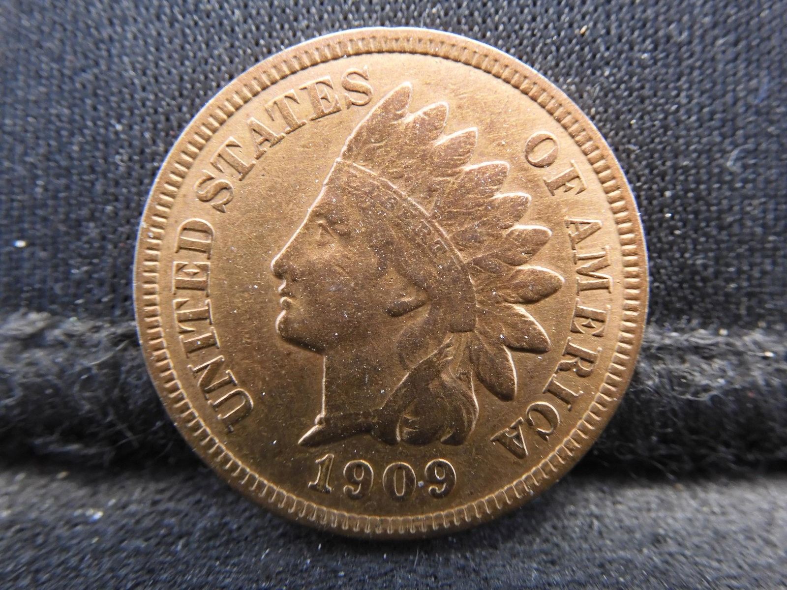 1909 Indian. Sharp Liberty. Better date.: 1909 Indian. Sharp Liberty. Better date.