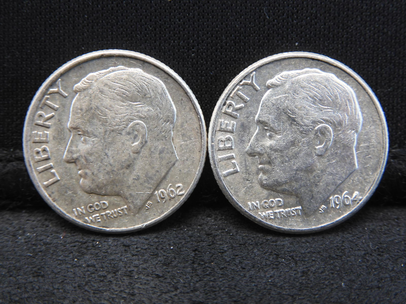 1962-D/1964-D Roosevelt Dimes - RPM Errors (90% Silver) (1 of 2)