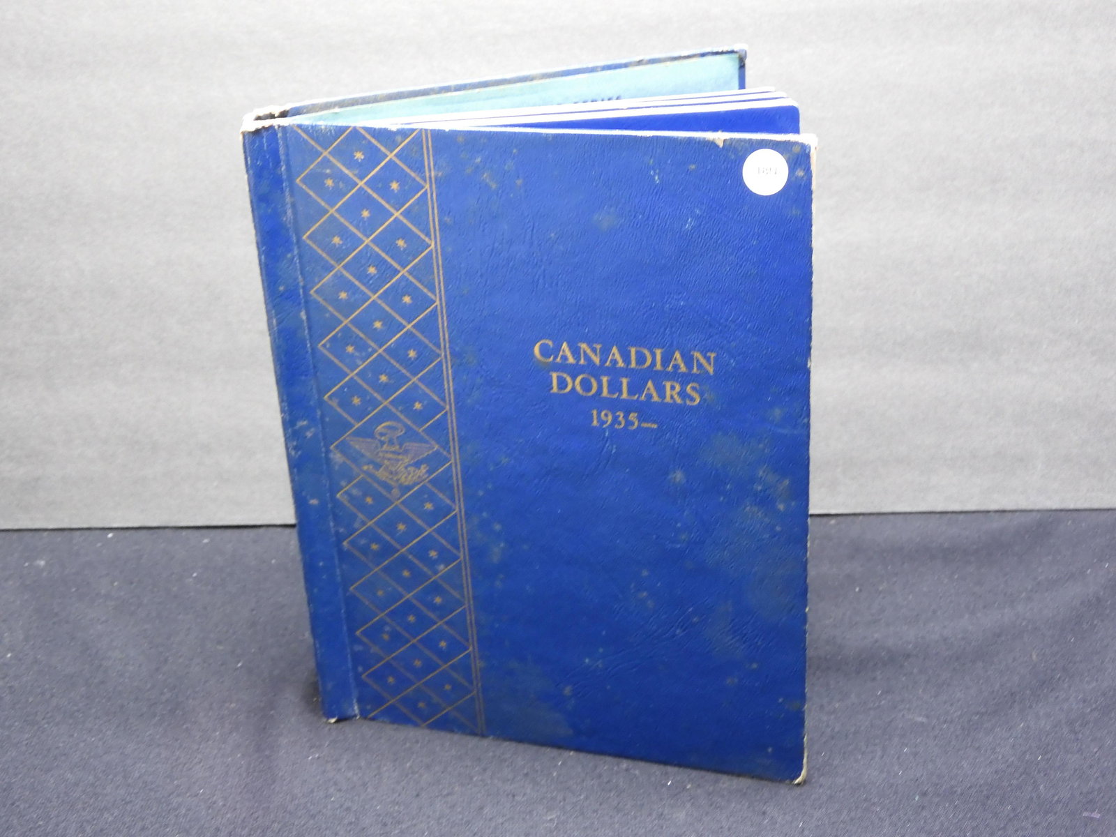 1935-1961 Canada Silver Dollars Whitman Slide Album.  Positions For 36 Coins. (1 of 5)