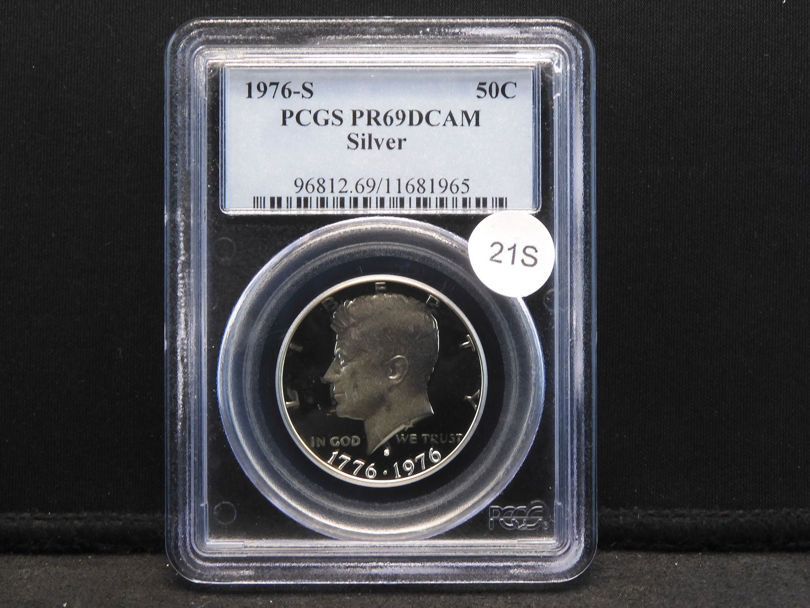1976-S Silver Kennedy Half Dollar - PCGS - PR 69 - Deep Cameo (1 of 4)