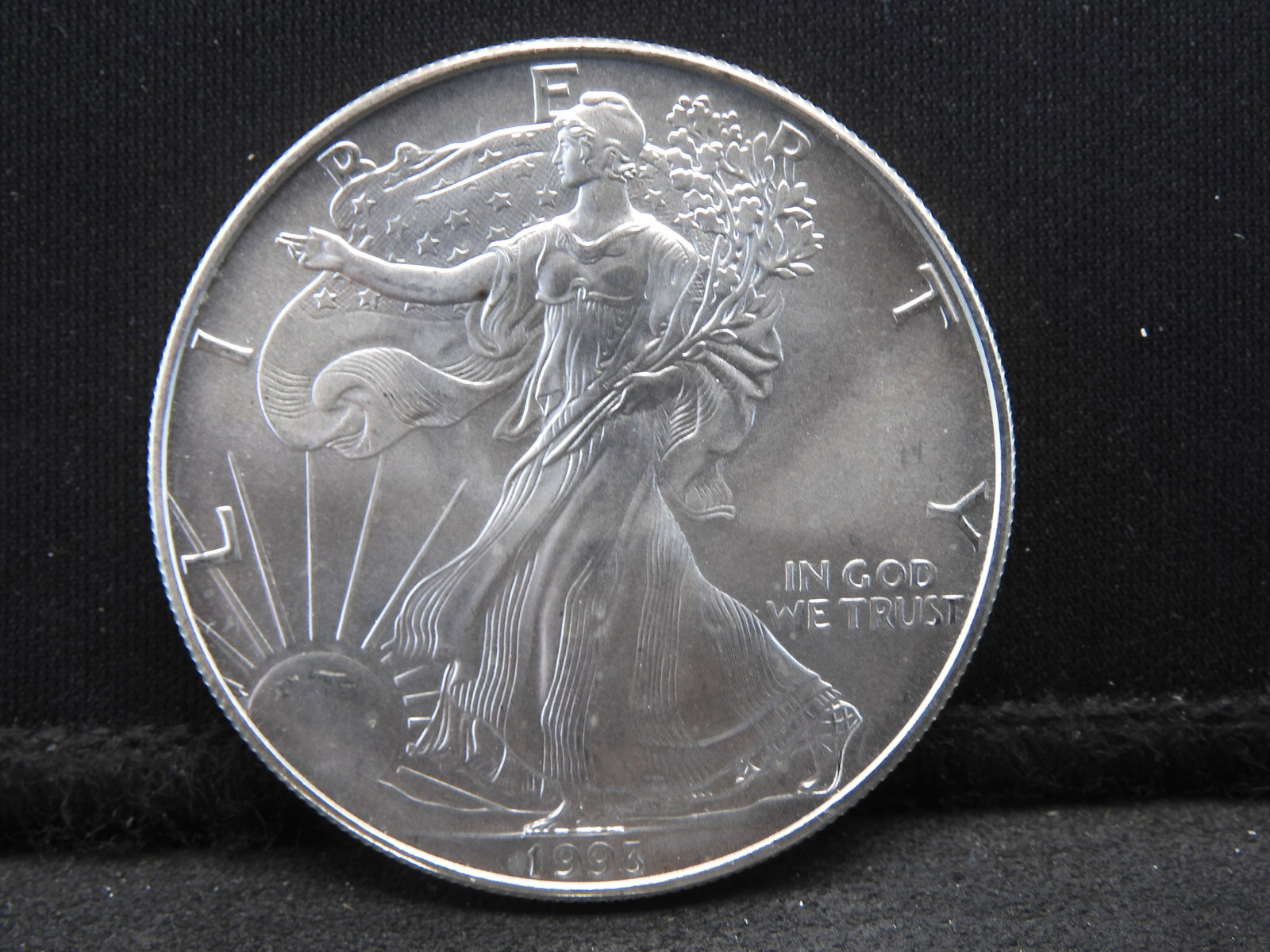 1993 American Eagle. GEM BU. Pure white.: 1993 American Eagle. GEM BU. Pure white.