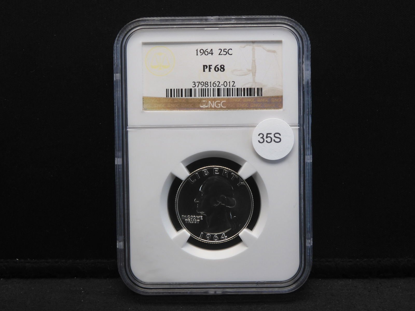 1964 Silver Proof Washington Quarter - NGC - PF 68 - HIGH GRADE (1 of 4)