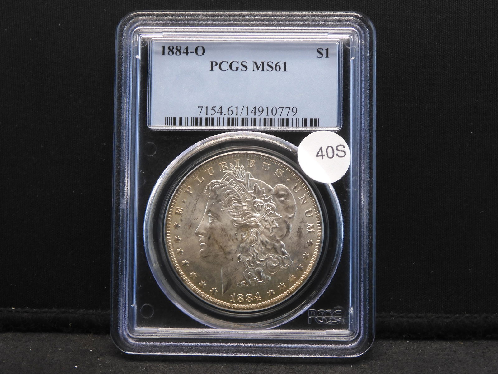 1884-O Silver Morgan Dollar - PCGS - MS 61 (1 of 4)