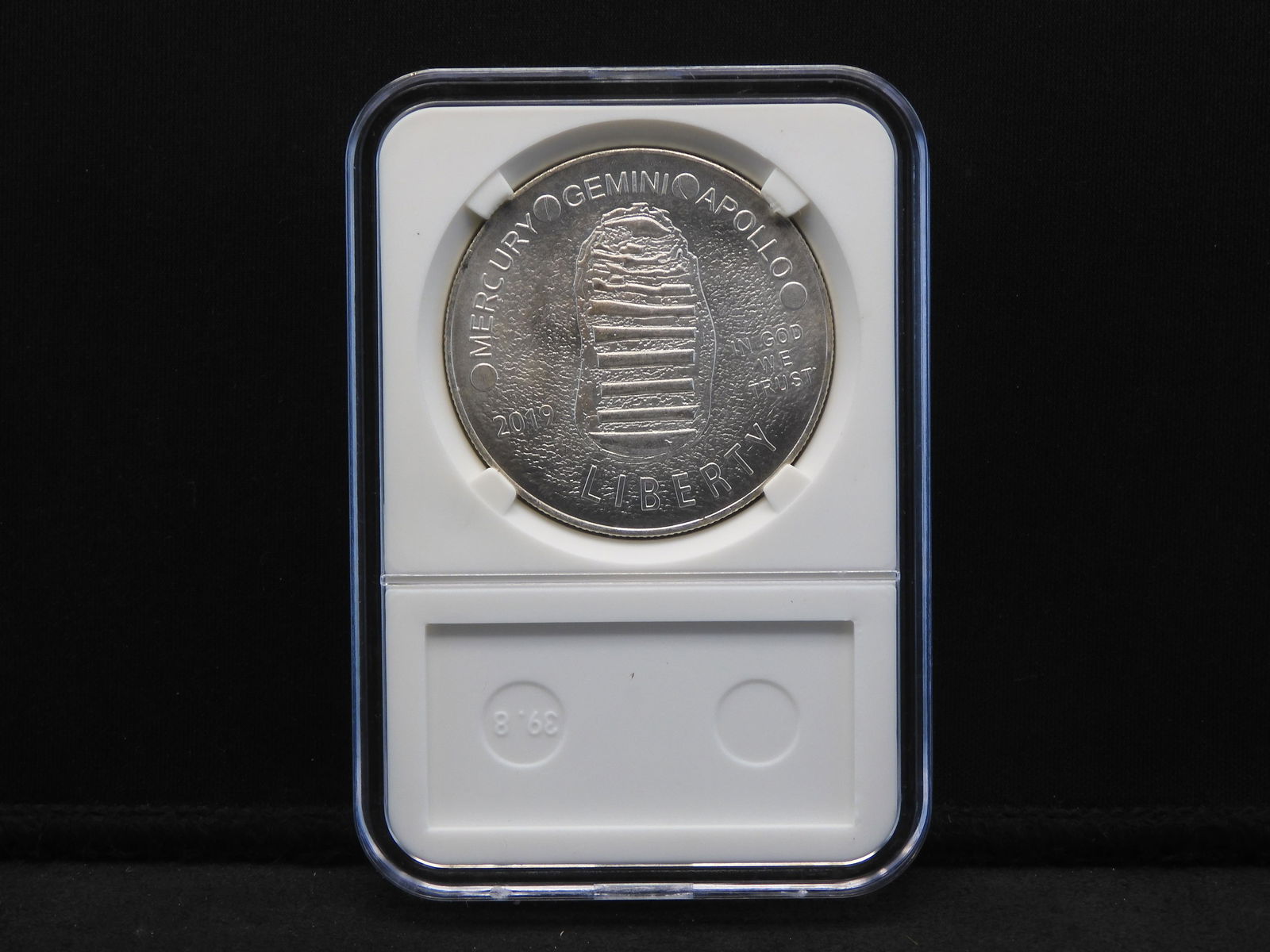 2019 Clad Mercury Gemini Apollo 50th Anniv. Liberty Coin (1 of 4)