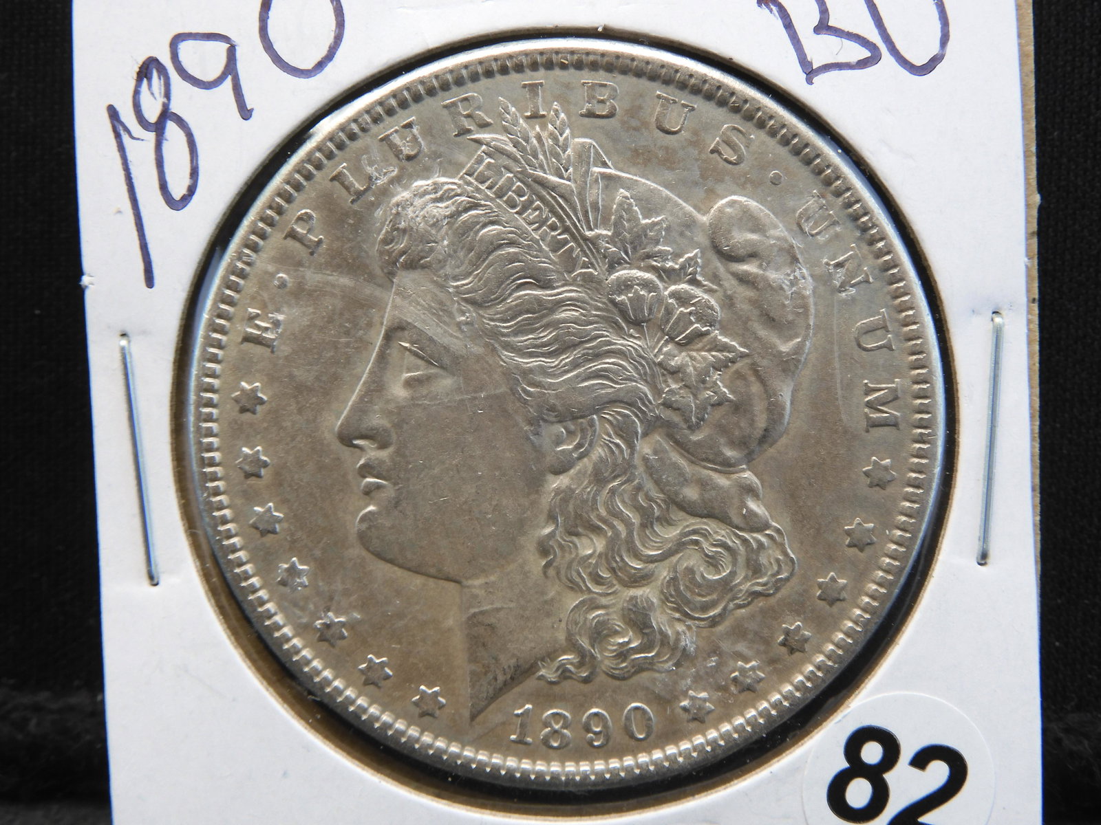 1890 Morgan Dollar - BU Higher Grade Coin - 90% Silver (1 of 3)