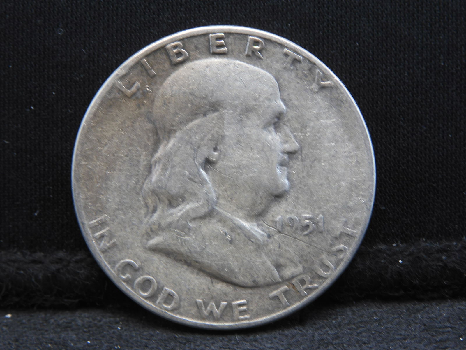 1951-S Franklin Half Dollar (90% Silver) (1 of 2)