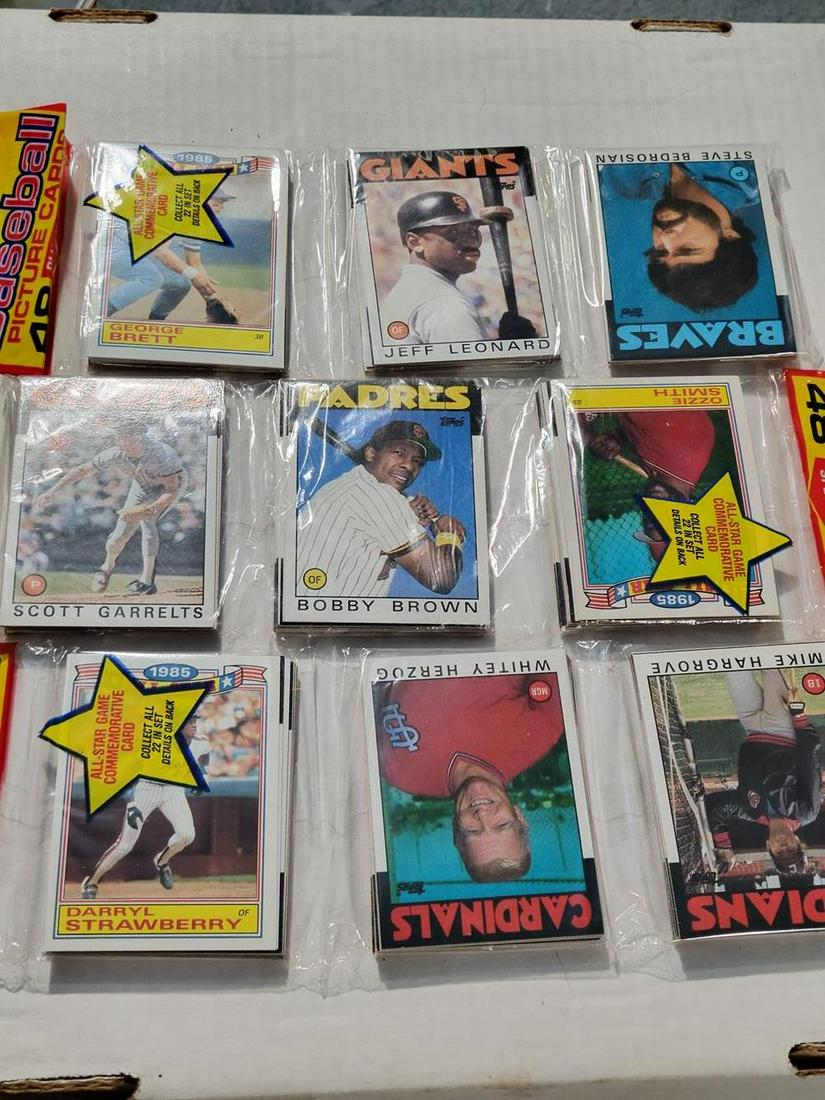 1986 Topps Baseball Rack Pack lot of (3) (1 of 1)