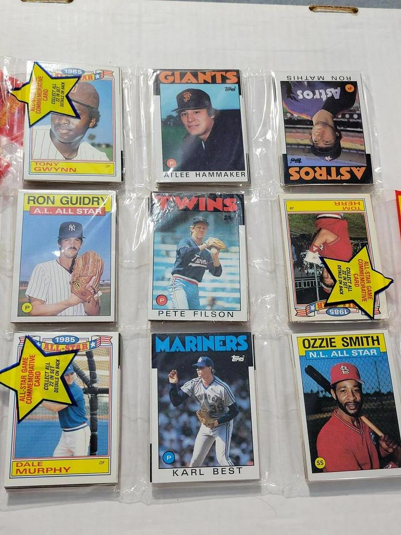 1986 Topps Baseball Rack Pack lot of (3) (1 of 2)