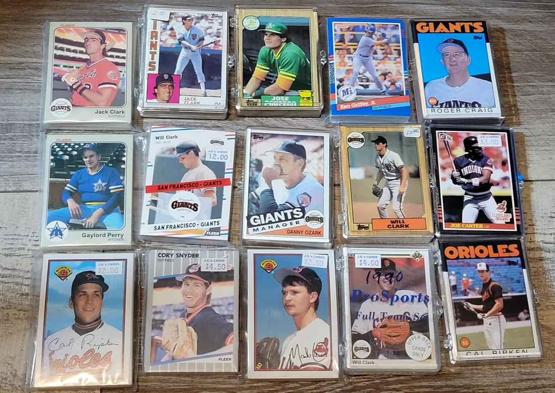 Lot of (15) Various Team Sets (1 of 1)