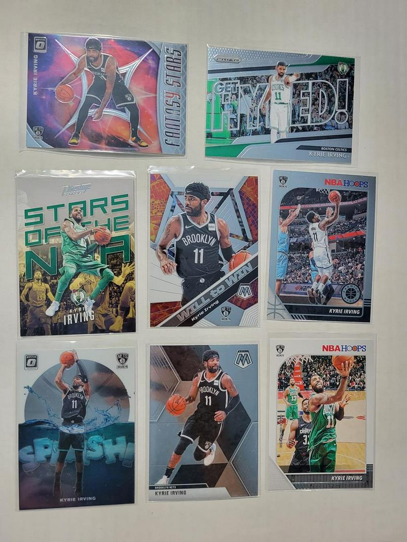 Lot of (26) Different Kyrie Irving Cards w/ Inserts (1 of 3)