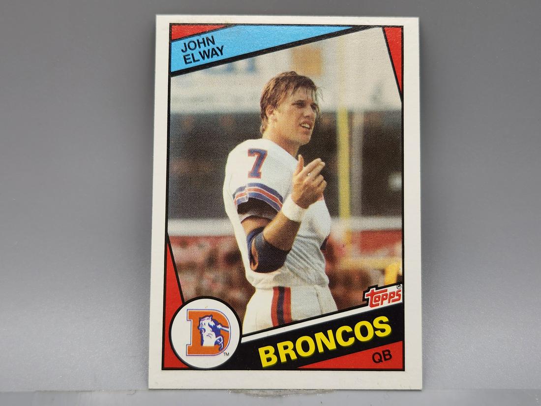 1984 Topps John Elway #63 Rookie HOF (1 of 2)