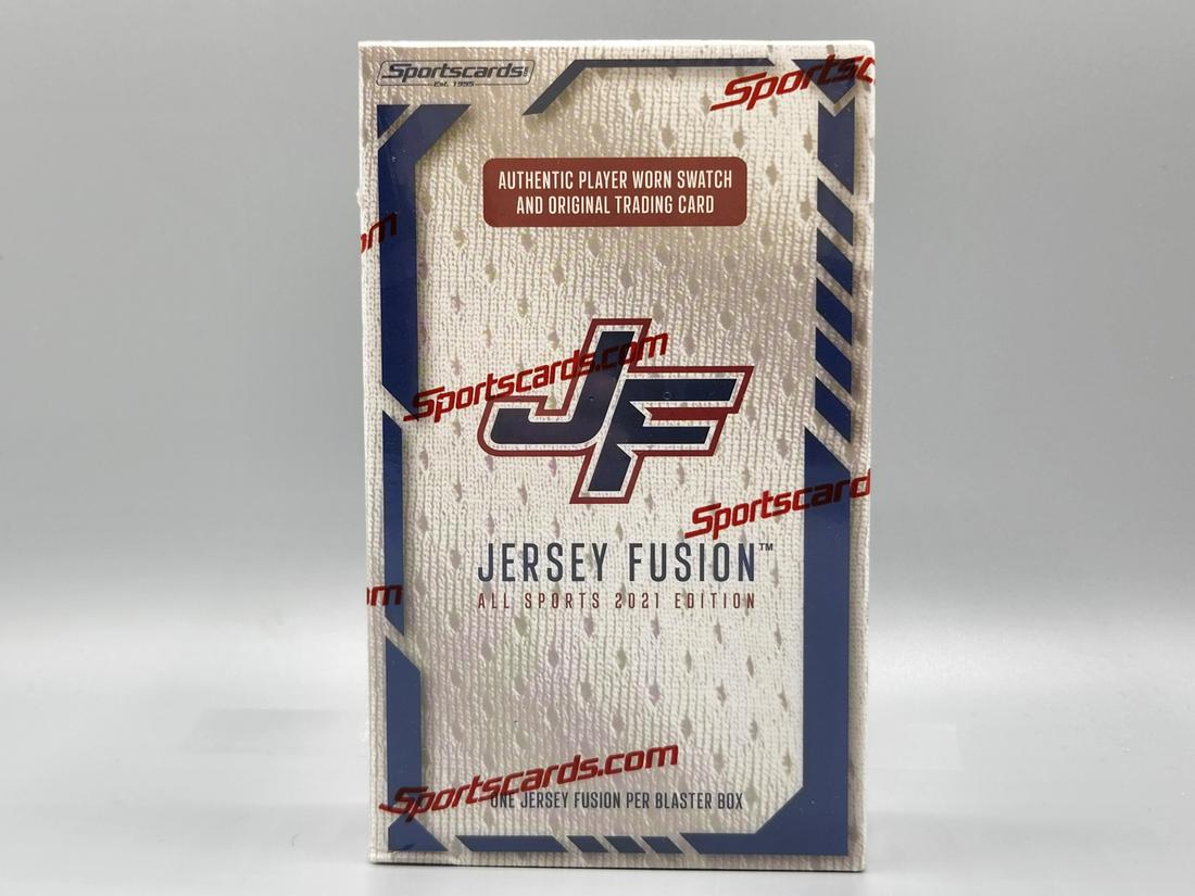 2021 Jersey Fusion Sealed Box- Authentic Player Worn Swatch and Card - Neat: 2021 Jersey Fusion Sealed Box- Authentic Player Worn Swatch and Card - Neat