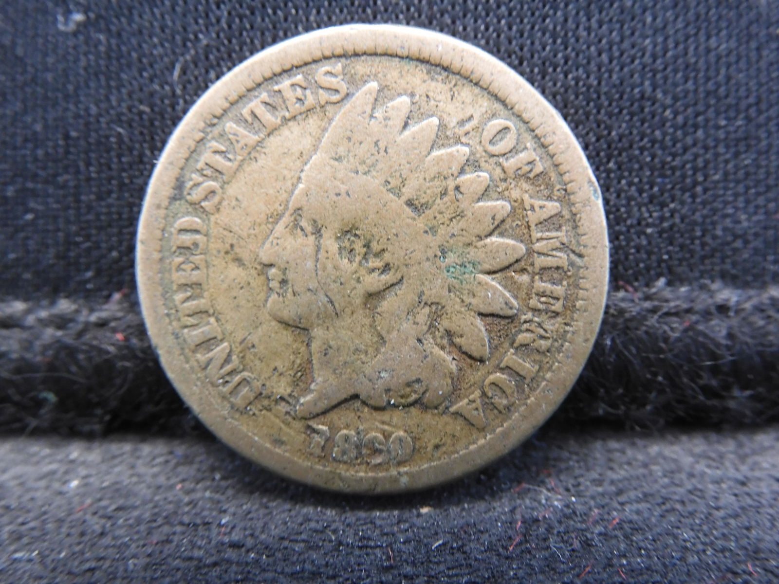 1860-CN Semi-Key Date Indian Head Cent. (1 of 2)