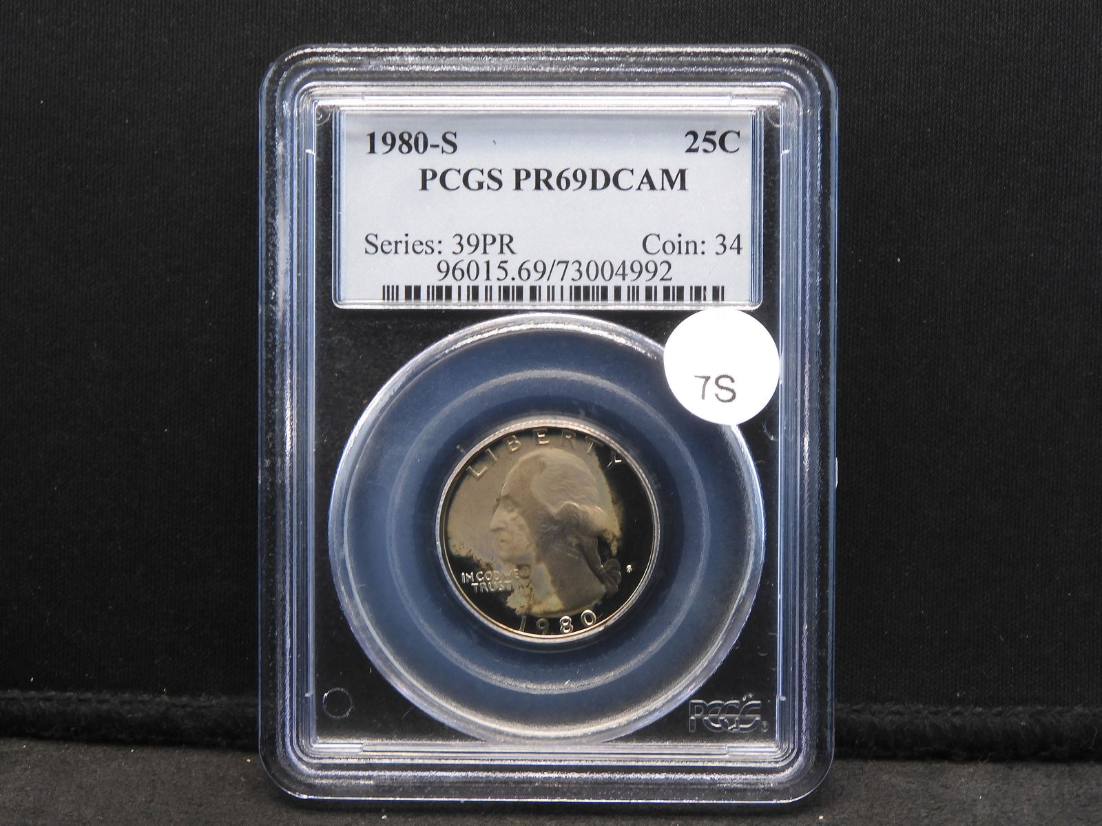 1980-S Washington Quarter - PCGS - PR 69 - Deep Cameo (1 of 4)