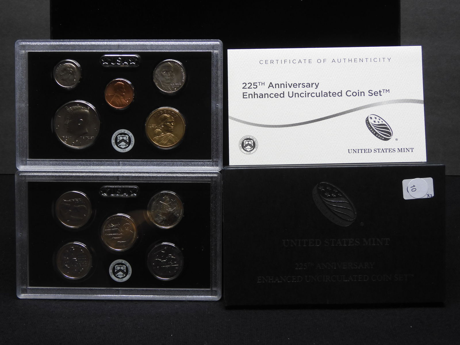 2017-S 225th Anniversary Enhanced Uncirculated Set. Unique, limited edition set. (1 of 6)