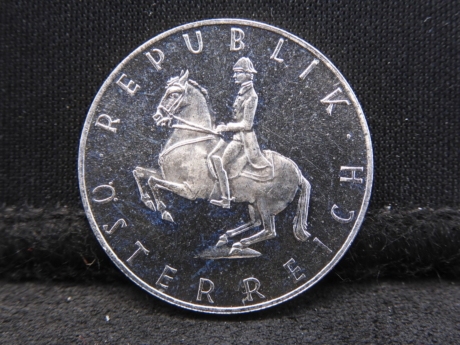 1969 Austria .640 silver 5 Schilling. GEM Proof. (1 of 3)