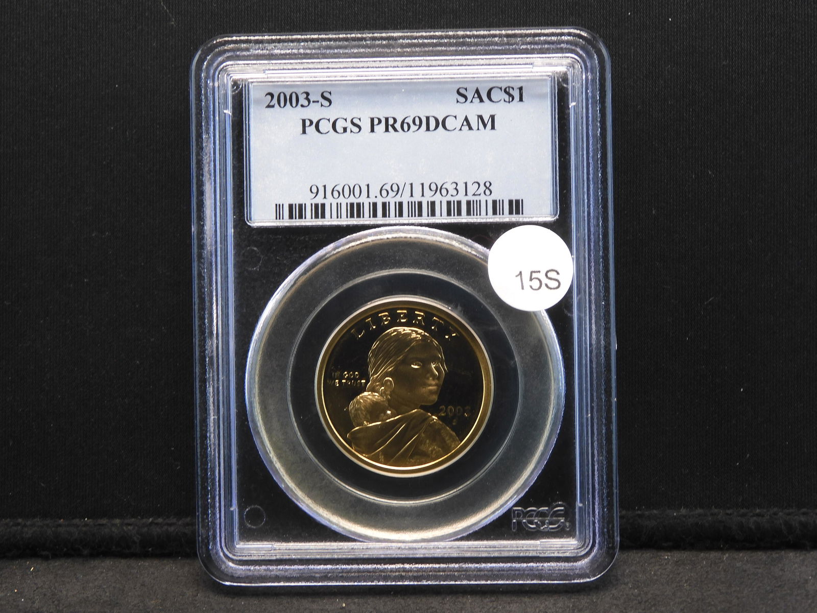 2003-S $1 Sacagawea Proof Dollar - PCGS - PR 69 Deep Cameo (1 of 4)
