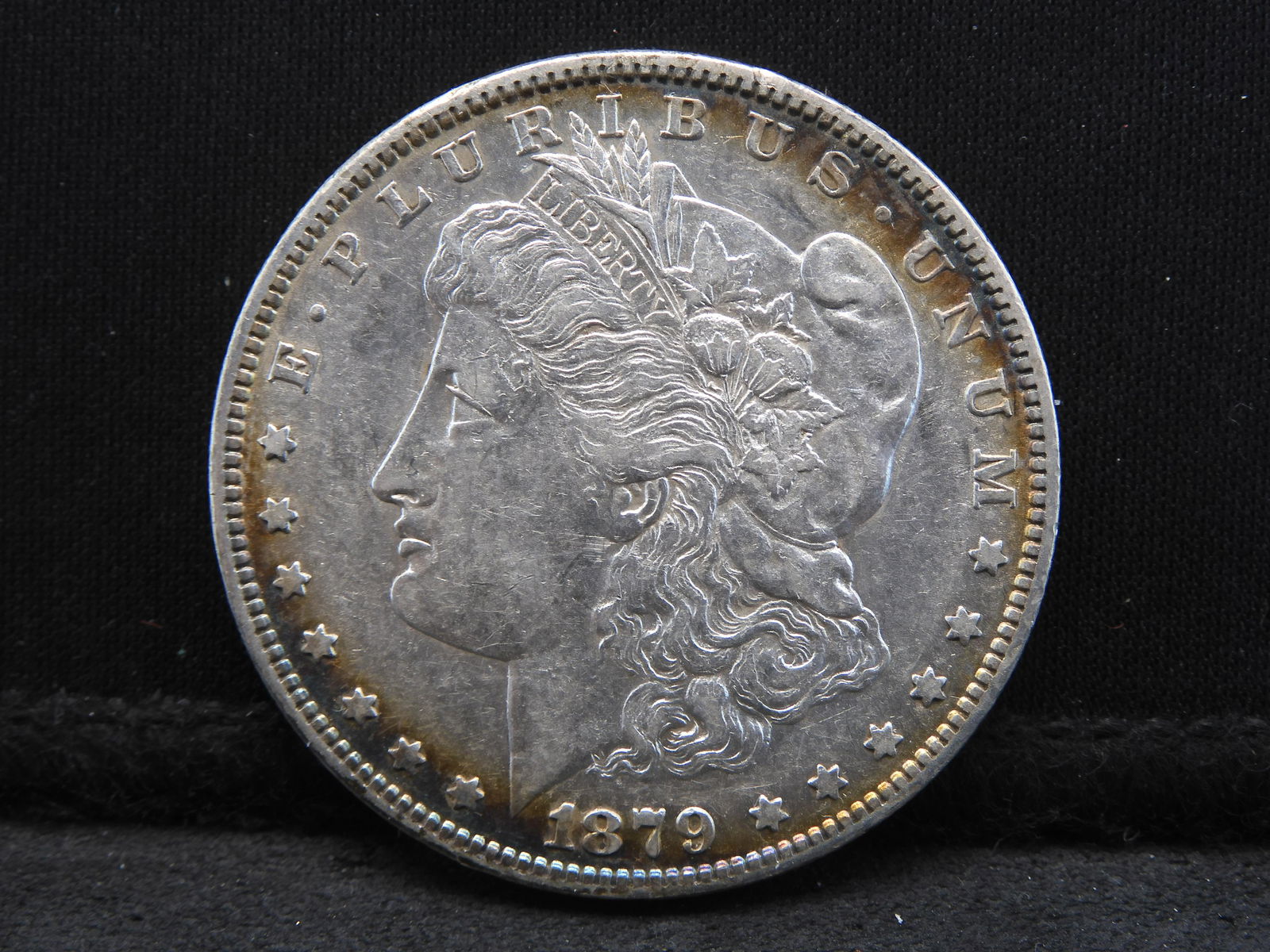 1879-O Morgan Dollar.  Higher grade. (1 of 2)