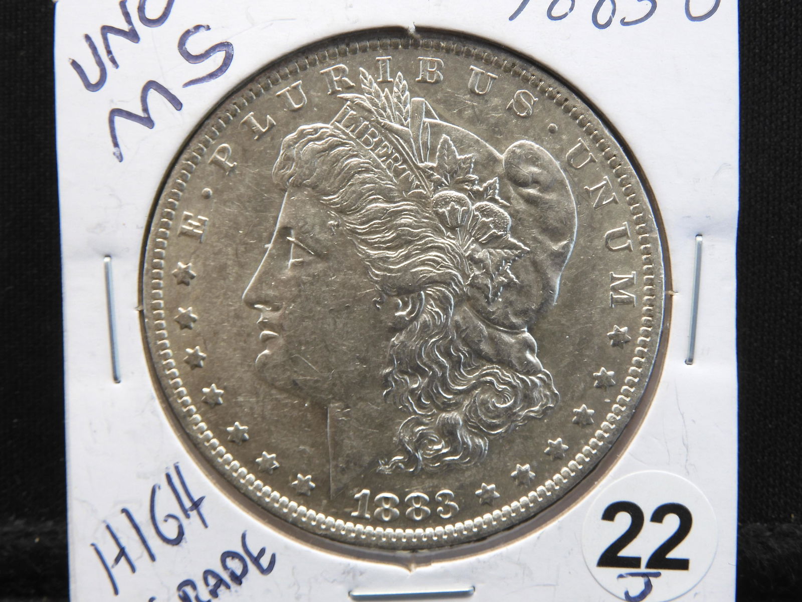 1883-O Morgan Dollar - UNC / High MS Grade Coin - 90% Silver (1 of 3)