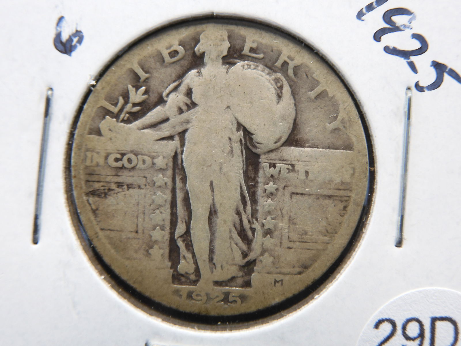 1925 Silver Standing Liberty Quarter (1 of 3)