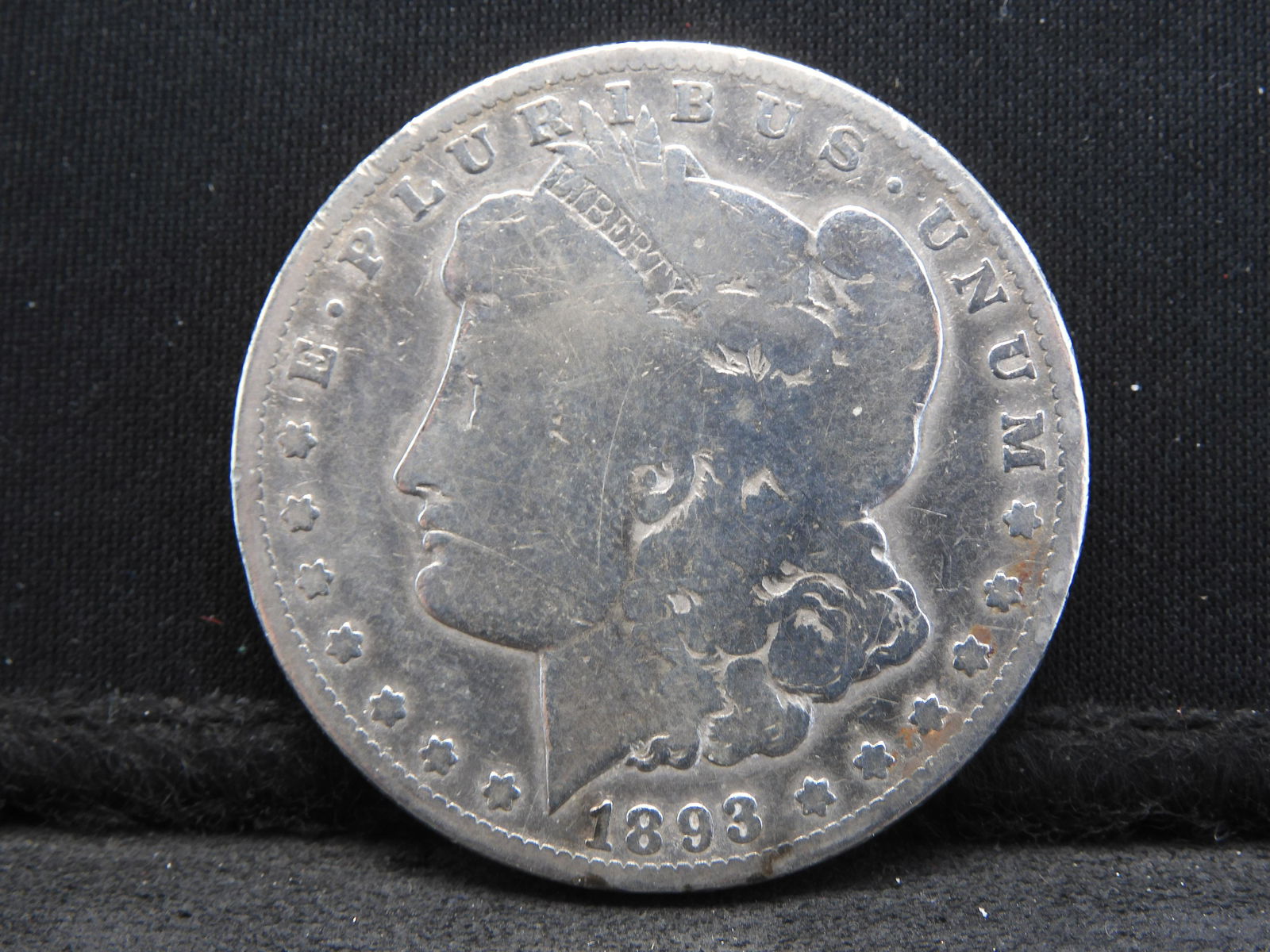 1893-O Morgan Dollar.  Key date.  RARE. (1 of 2)