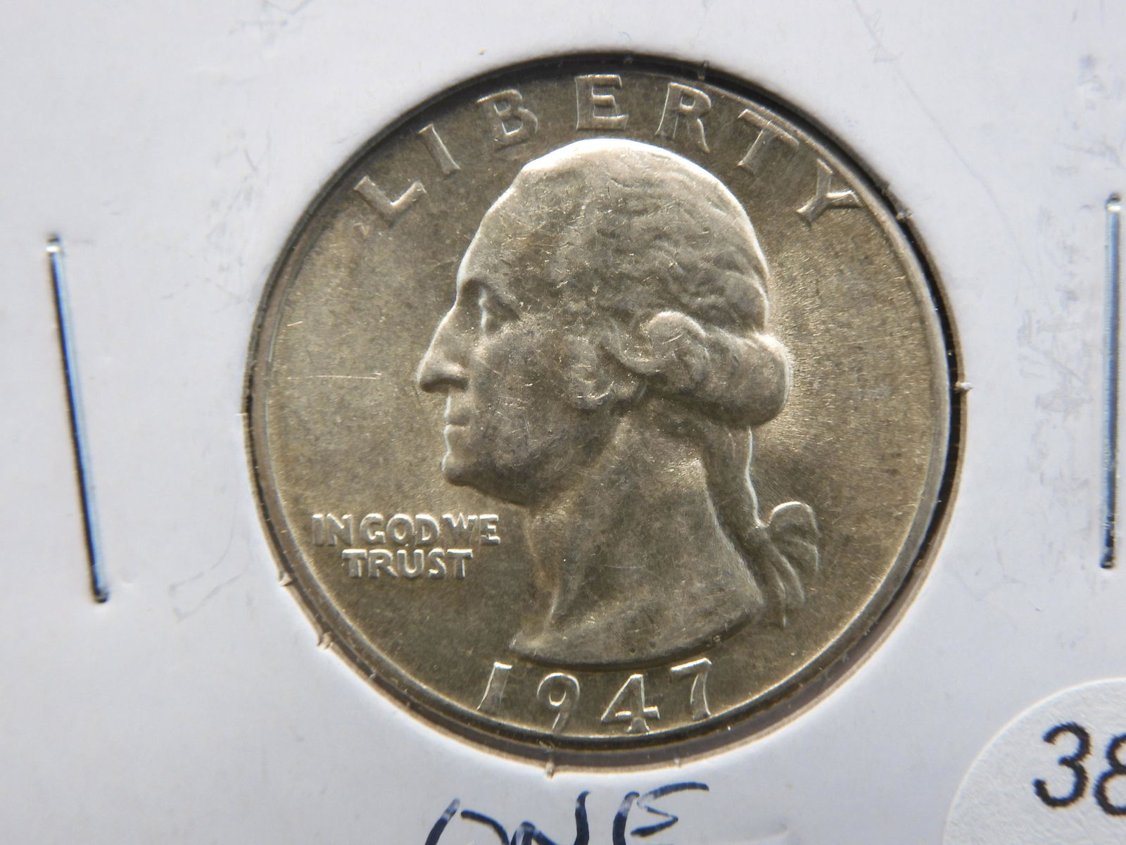 1947-D Silver Washington Quarter - High Grade - Great Detail!! (1 of 3)
