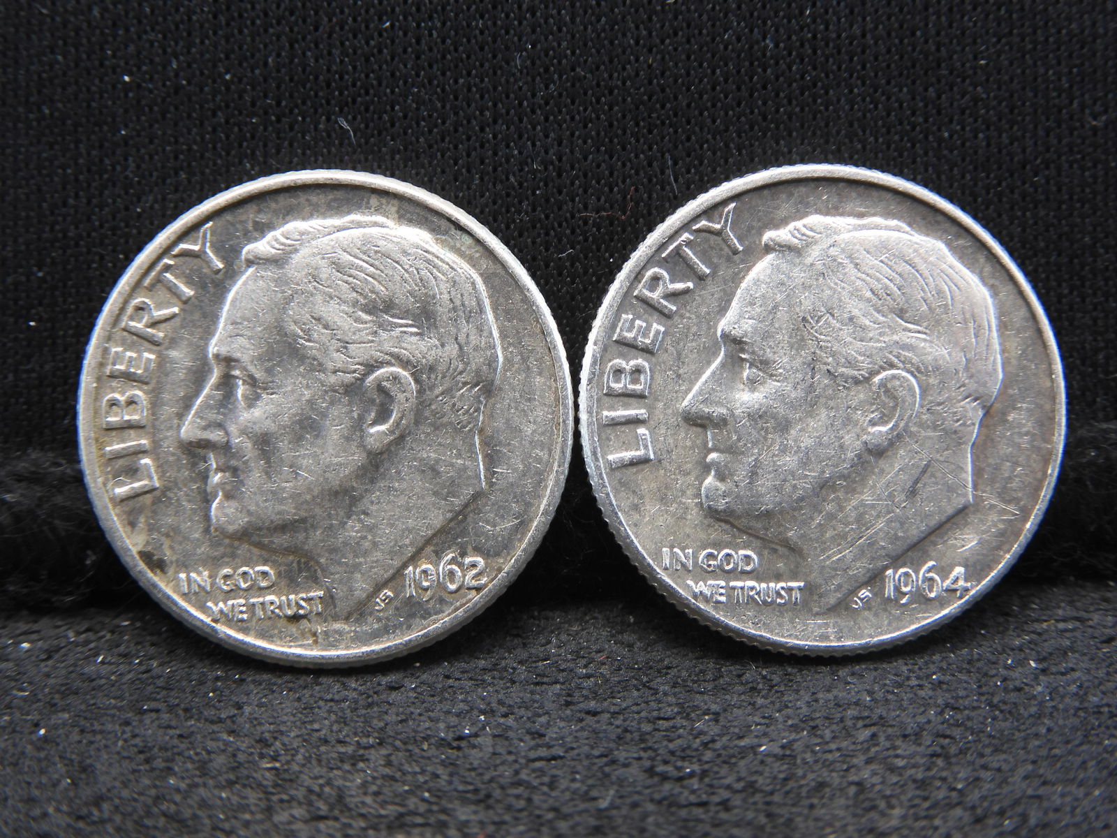 1962-D/1964-D Roosevelt Dimes - RPM Errors (90% Silver): 1962-D/1964-D Roosevelt Dimes - RPM Errors (90% Silver)