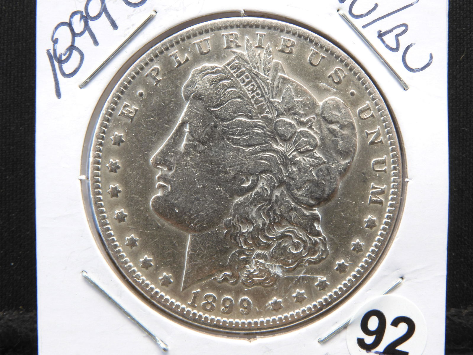 1899-O Morgan Dollar - AU/BU 90% Silver (1 of 3)