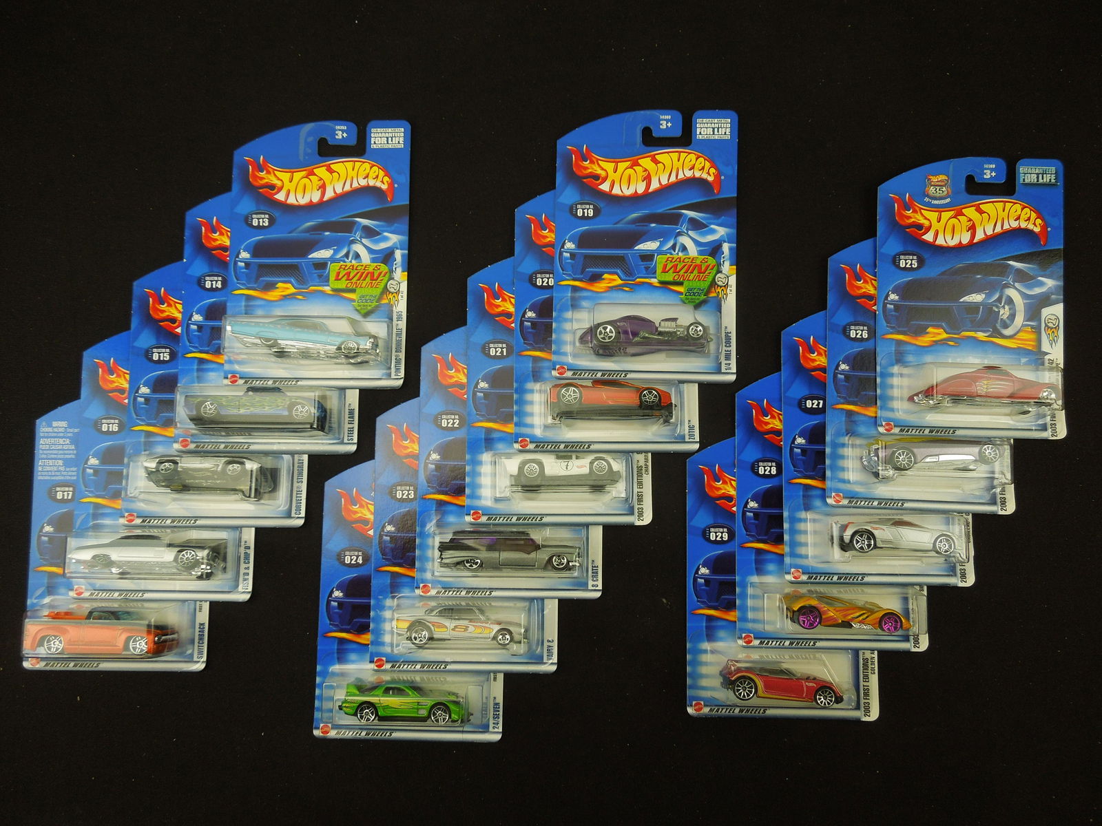 2003 Partial First Editions Set 013 - 054, Missing 018, 047, 051, 052, 053 (37 Cars) (1 of 2)