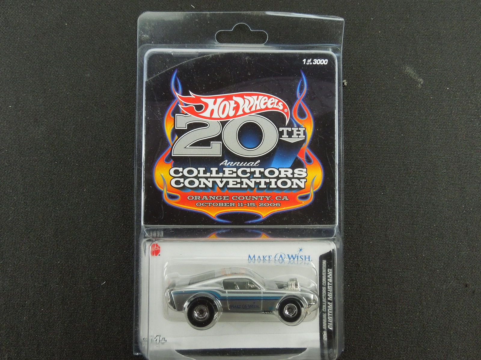 20th Annual Collectors Convention (Orange County, CA) Make-A-Wish Custom Mustang, 1 of 3000 (1 of 3)