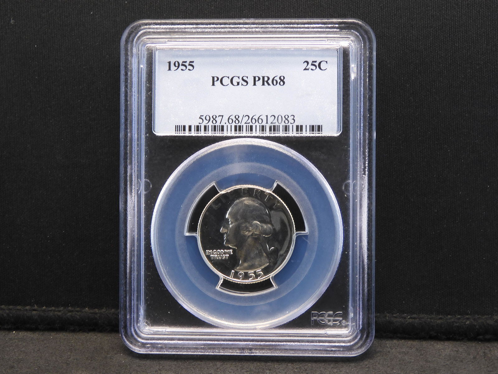 1955 PCGS PR68 Washington Quarter - PROOF (1 of 4)