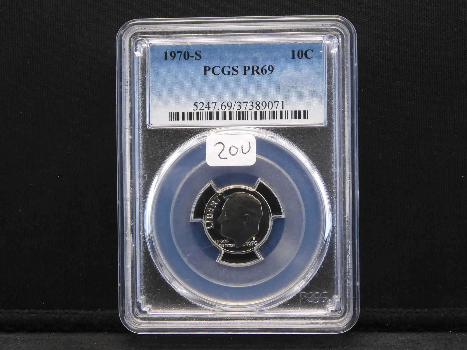 1970-S PCGS PR69 Roosevelt Dime. Tough year for high grades. (1 of 4)