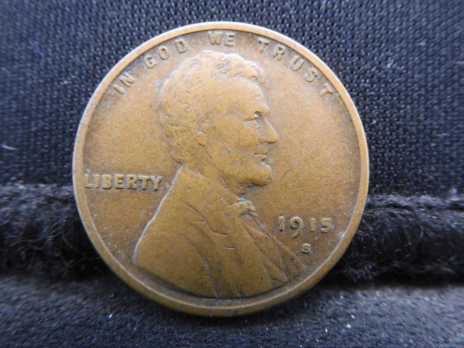1915-S Lincoln Wheat Cent - Semi-Key Date (1 of 2)