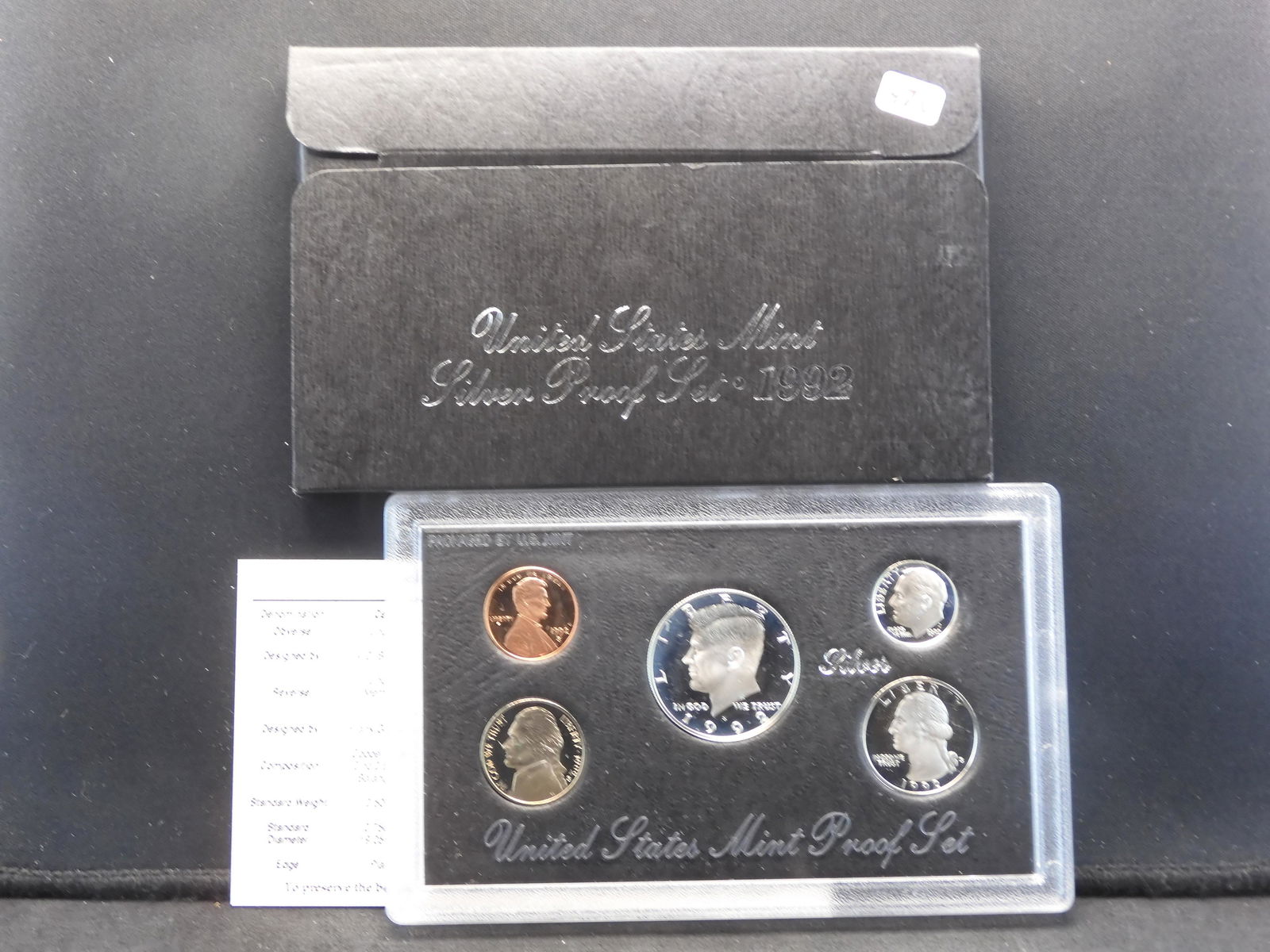 1992-S Silver Proof Set in Gem New original mint Packaging. (1 of 4)