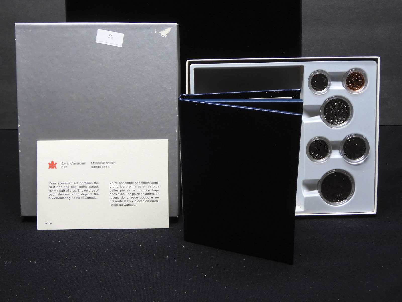 1983 Canadian Specimen Set - 6 Coins - OGP (1 of 5)