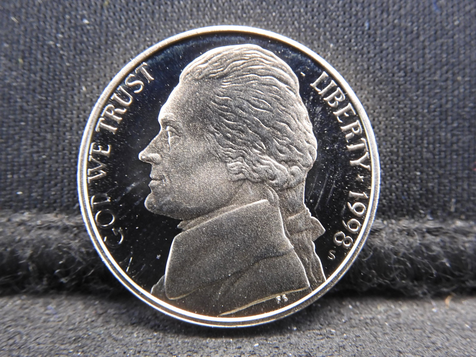 1998-S Jefferson Nickel - PROOF (1 of 2)
