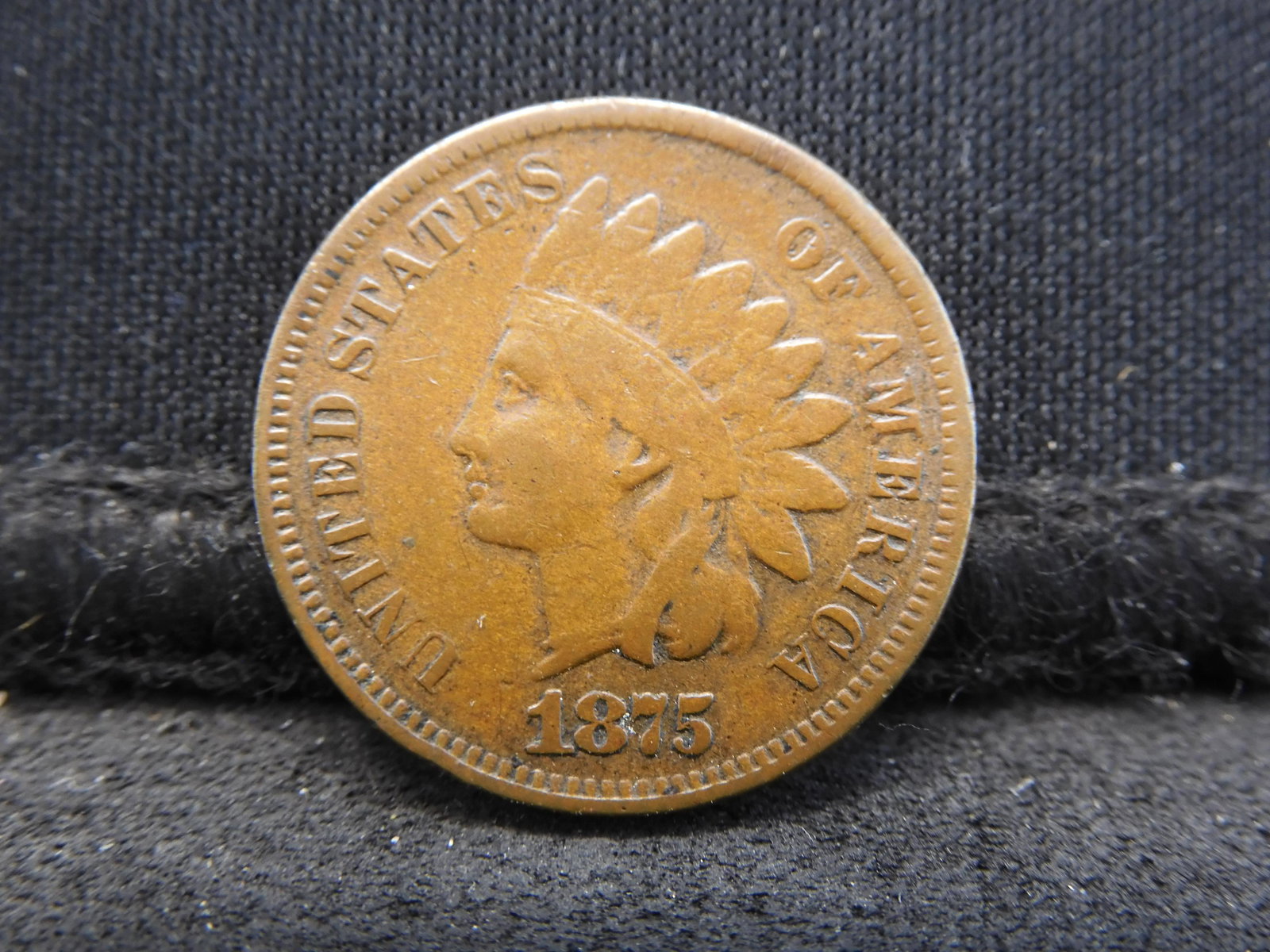 1875 Indian Head Cent - Full Liberty! (1 of 2)