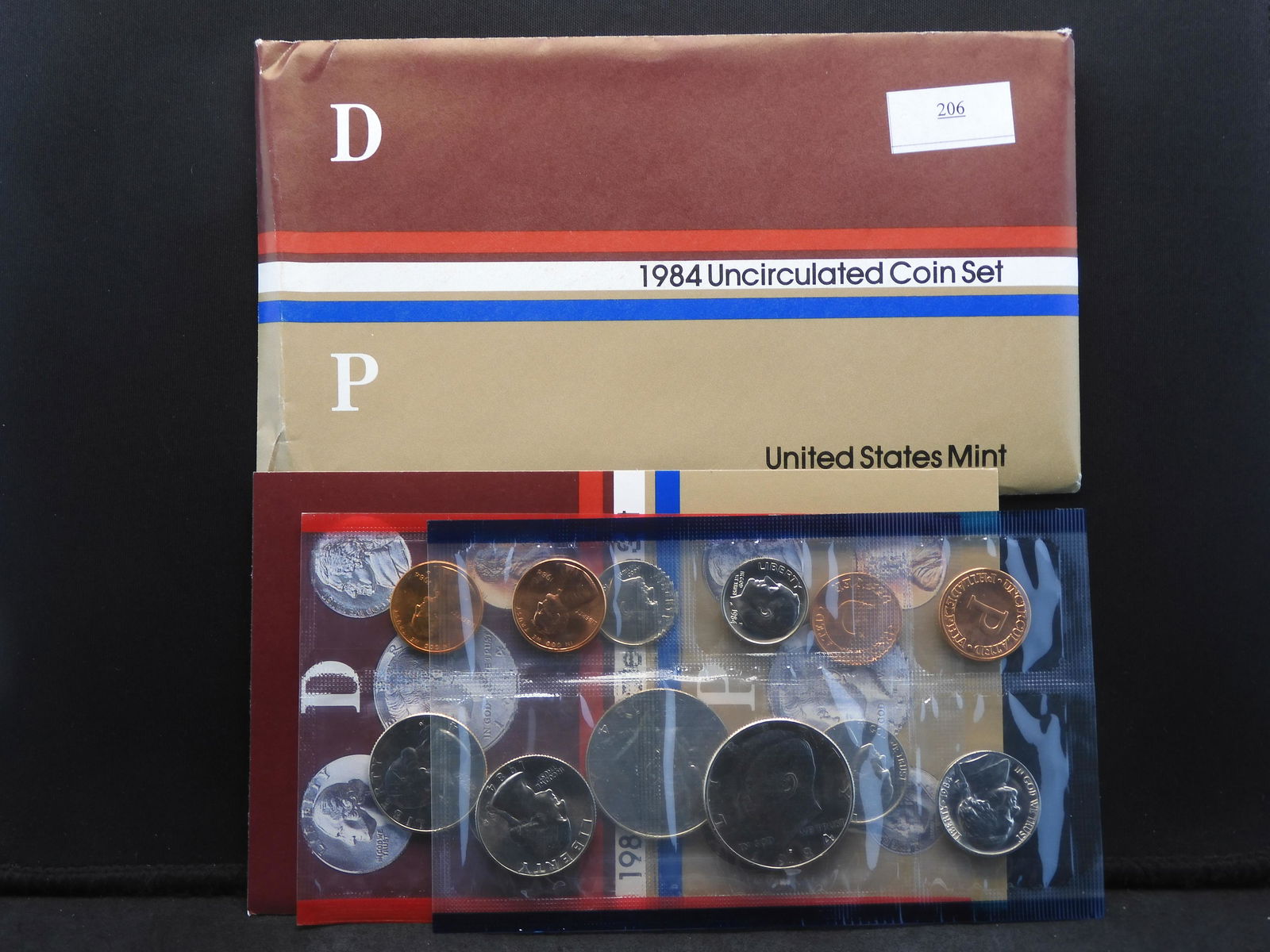 1984 U.S. Uncirculated P & D Mint Set - OGP (1 of 6)