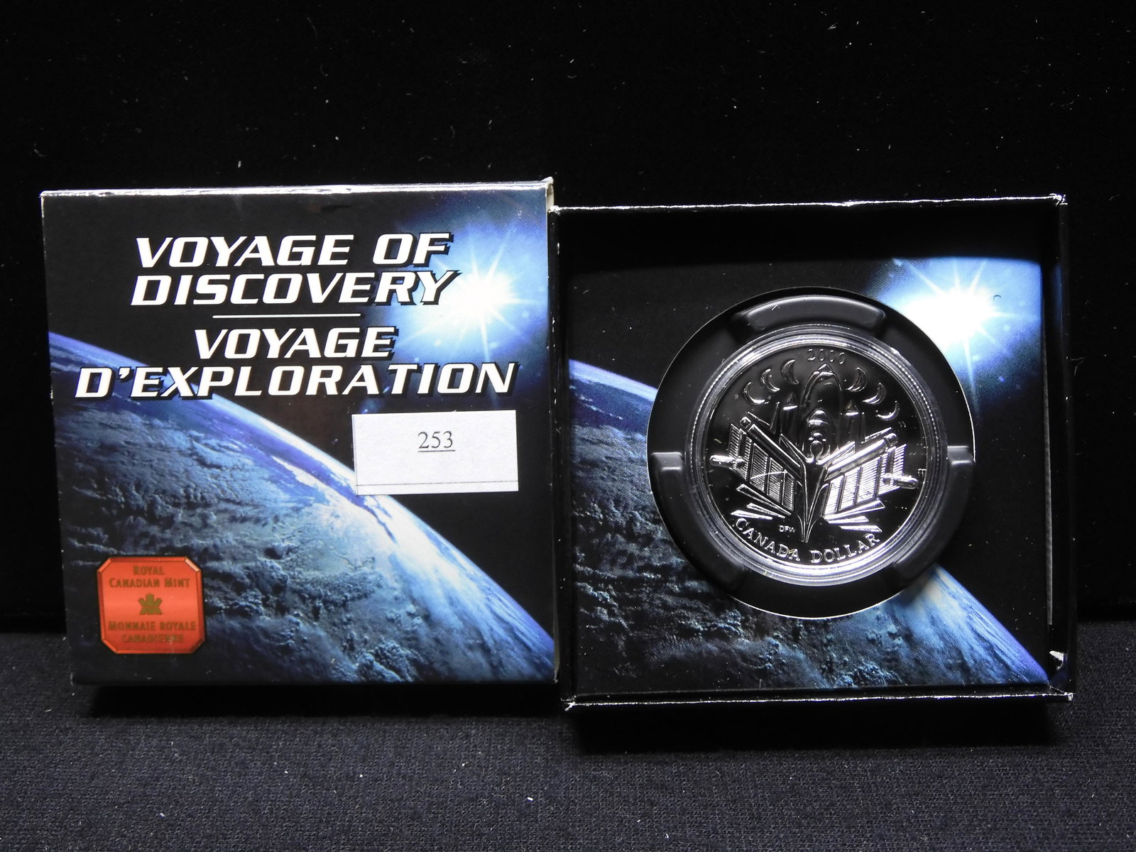 2000 Canadian Voyage of Discover Silver Dollar - BU (1 of 3)