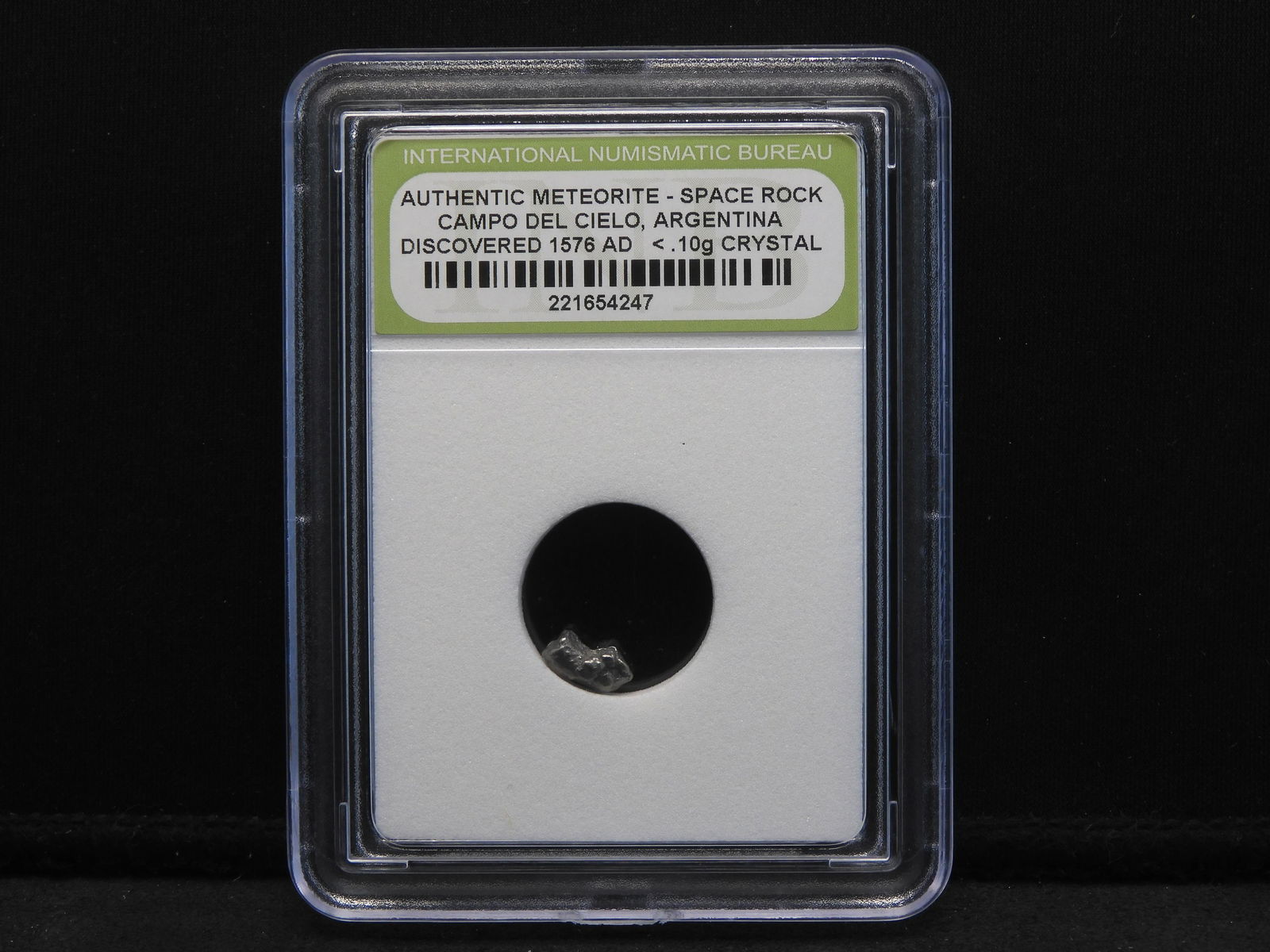 Authentic Meteorite Space Rock Campo del Cielo, Argentina Discovered 1576 AD (1 of 4)