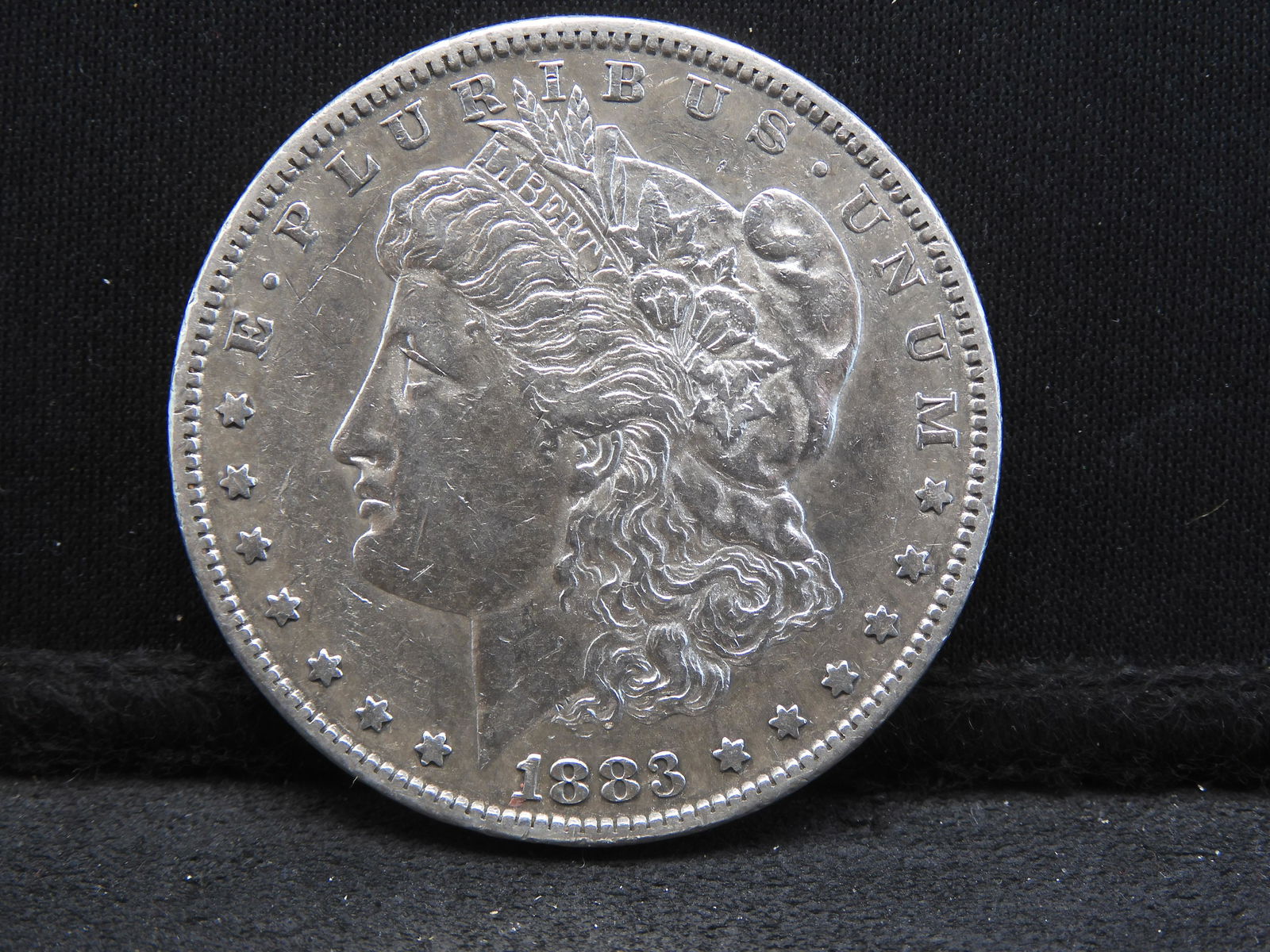 1883-S Morgan Silver Dollar - XF/AU (1 of 2)