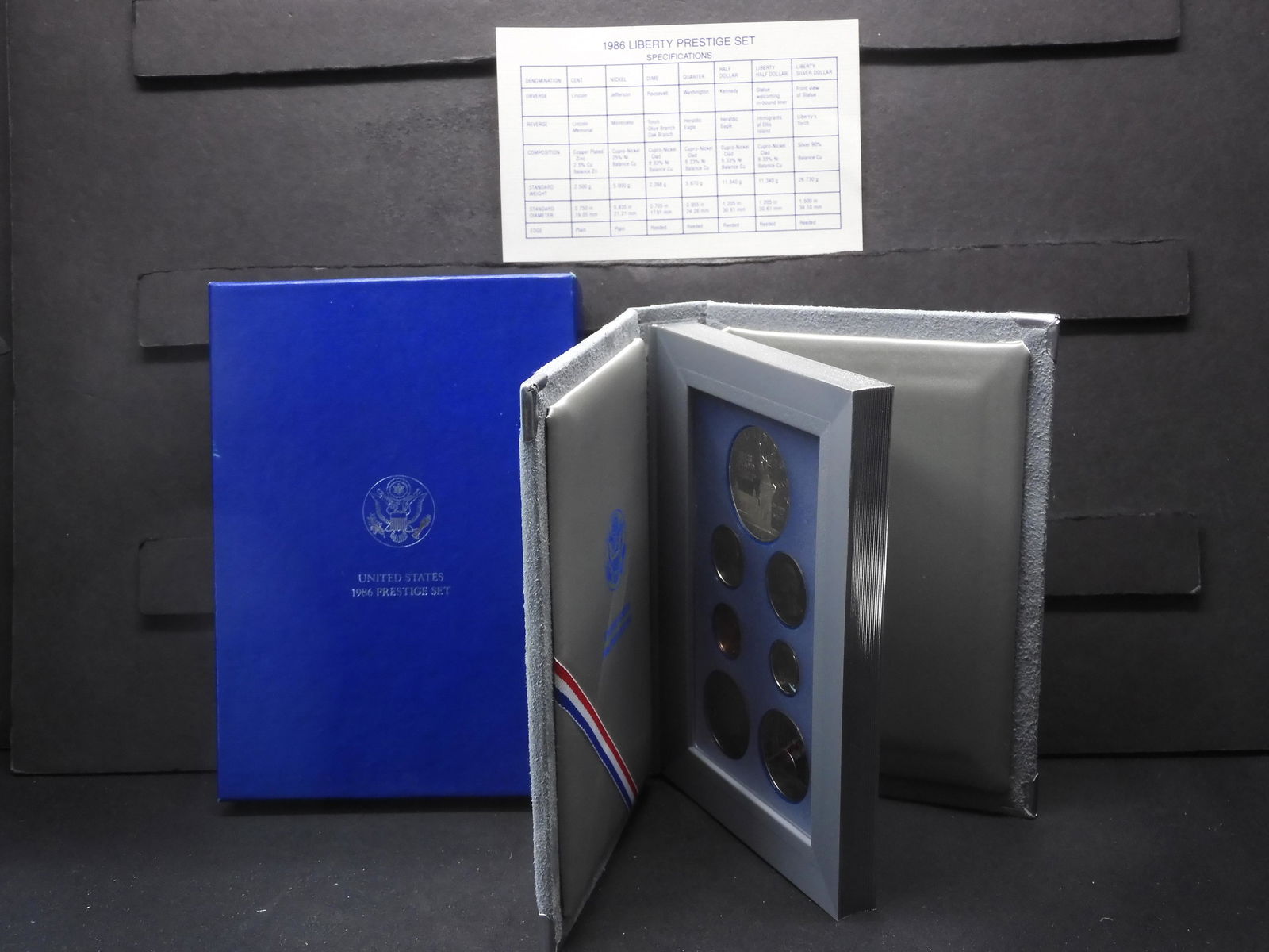 1986-S US Mint Prestige Set (1 of 5)