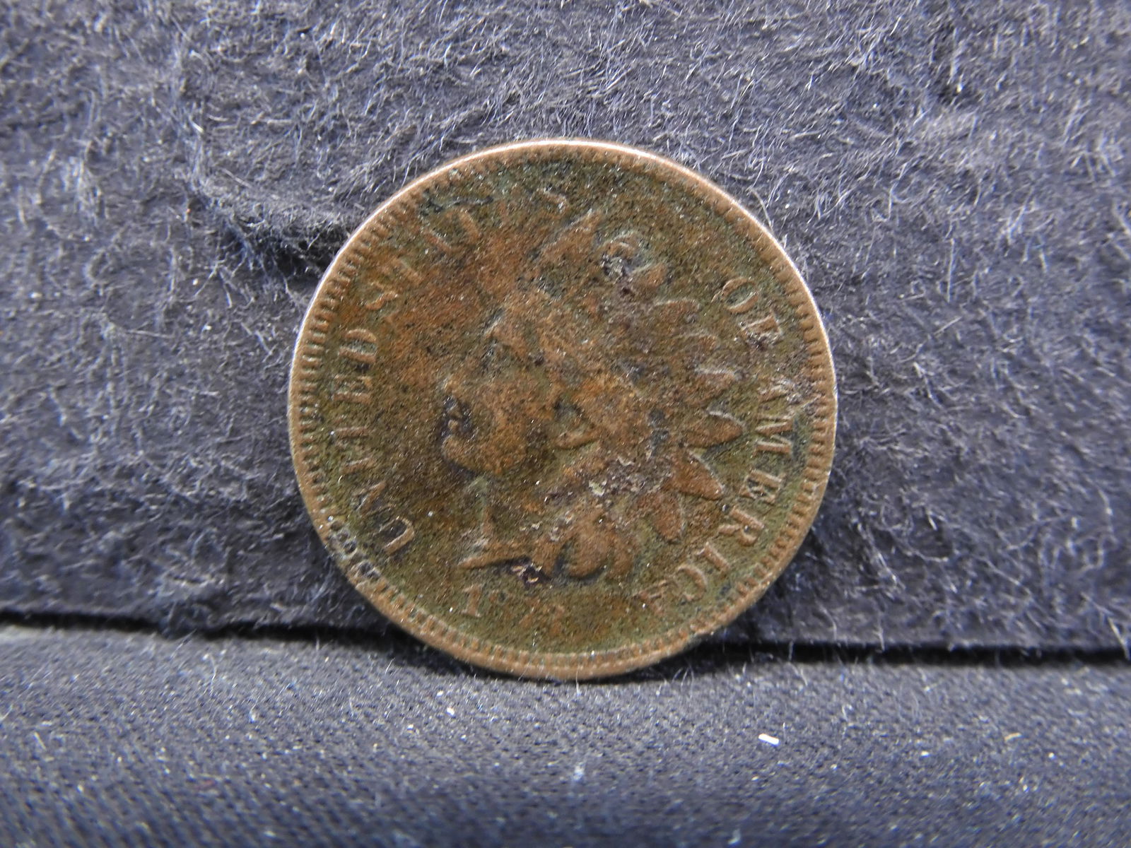 1873 Indian Head Cent - Better Date (1 of 2)