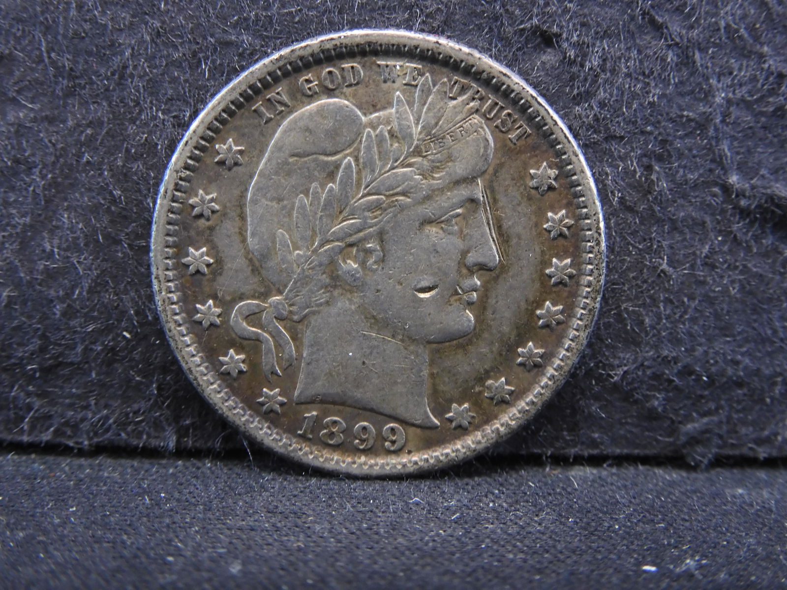 1899 Barber Quarter - Very Nice Detail (1 of 2)