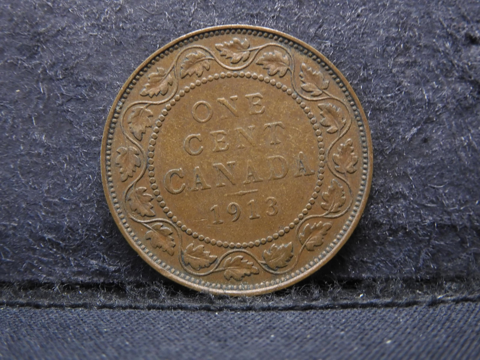 1913 CANADIAN LARGE CENT, 109 YEARS OLD! (1 of 2)