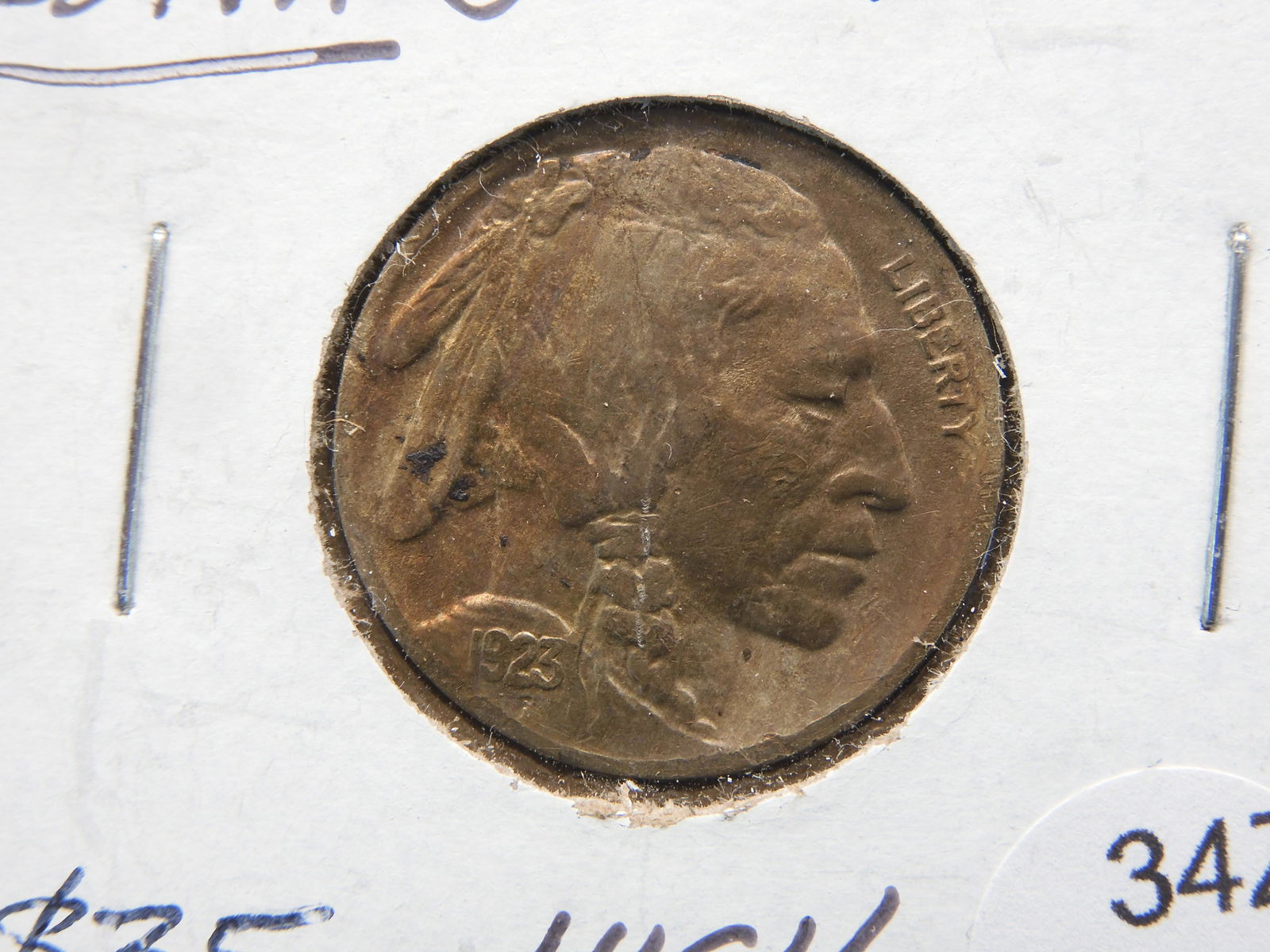 1923 BUFFALO NICKEL HIGH GRADE/FULL HORN (1 of 3)