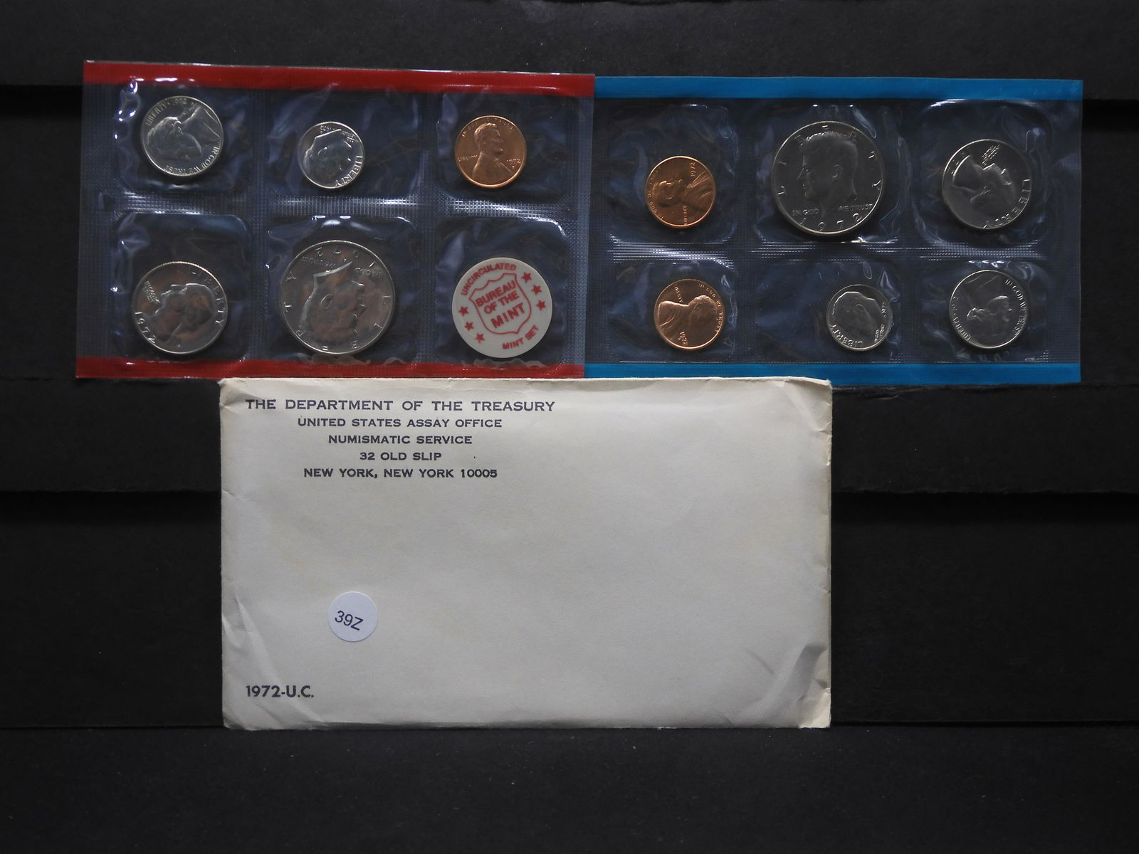 1972 UNCIRCULATED P & D US MINT SET (1 of 5)