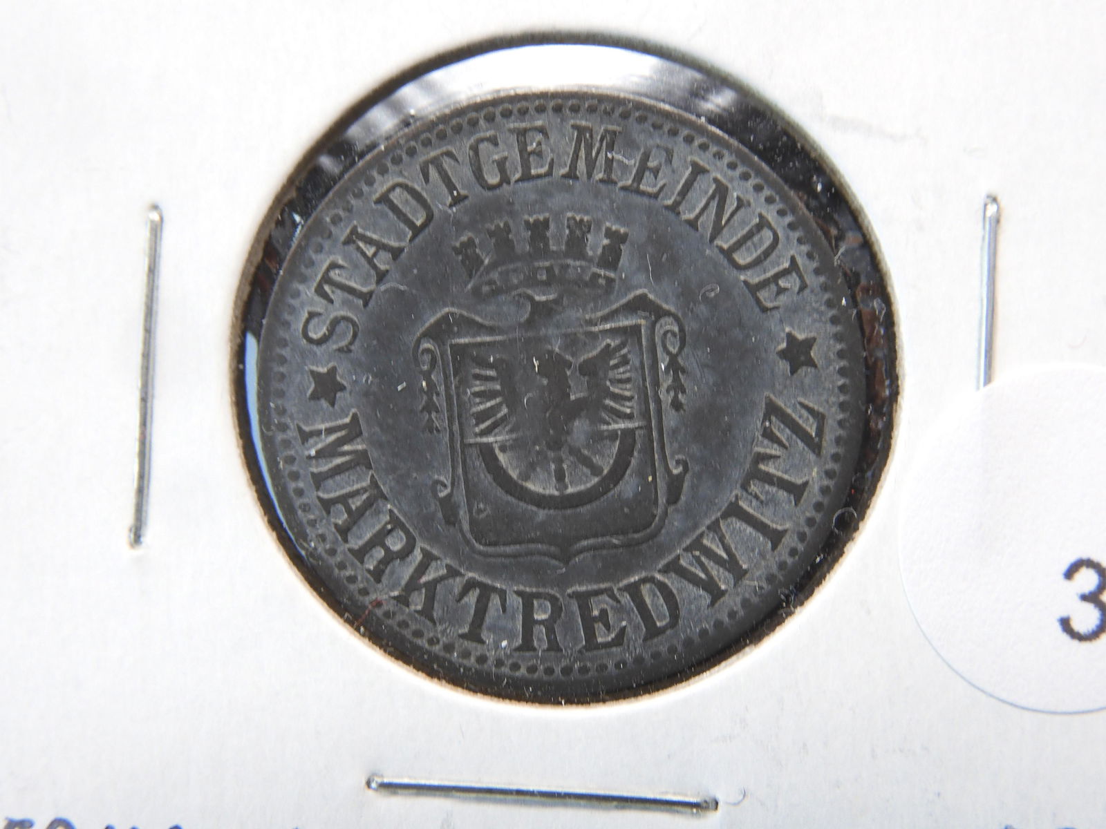 ND Germany 50 Pfennig Zinc Notgeld. (1 of 3)