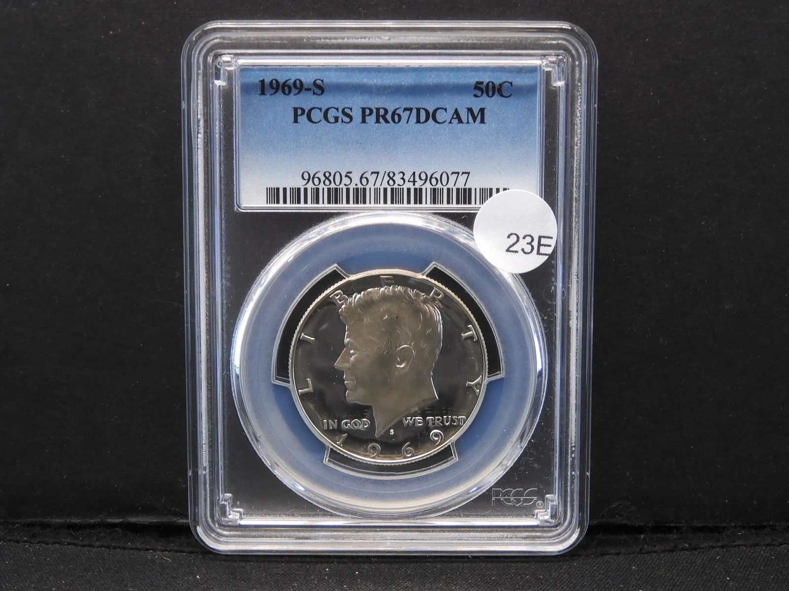 1969-S Kennedy 50c.  PCGS PR67 DCAM. (1 of 4)